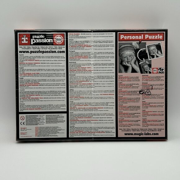 Puzzle Passion 1000 Pc EDUCA Pets Rock Music Funny Animals Dressed as Rock Stars - Picture 2 of 8